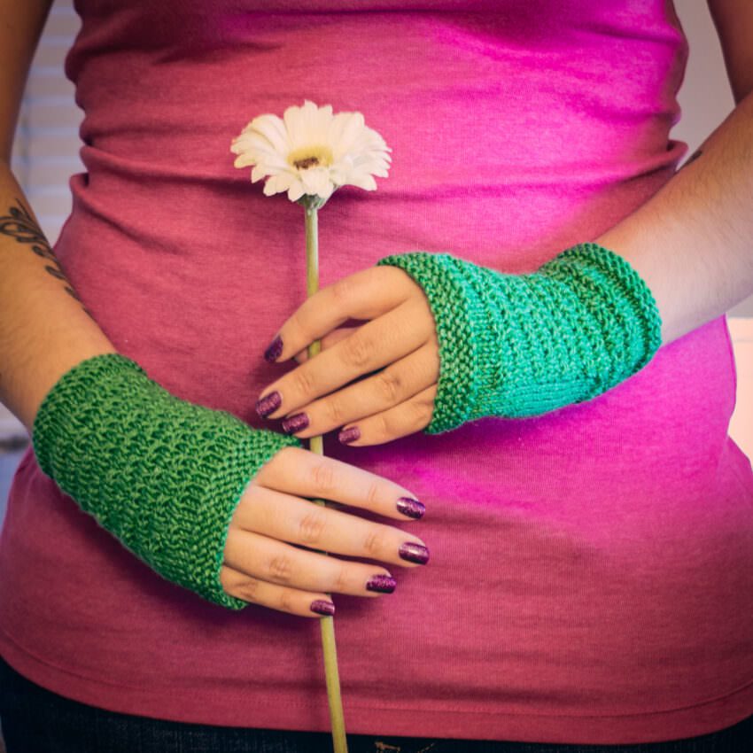 Grete Fingerless Mitts | katili*made | https://www.katilimade.com