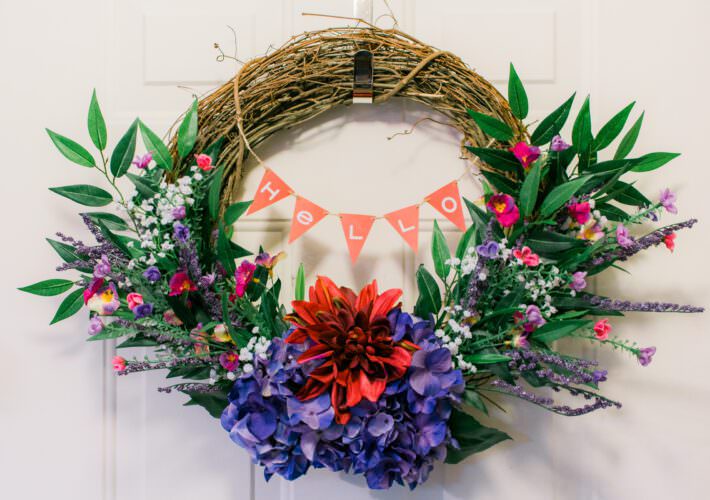 Hello Spring Wreath